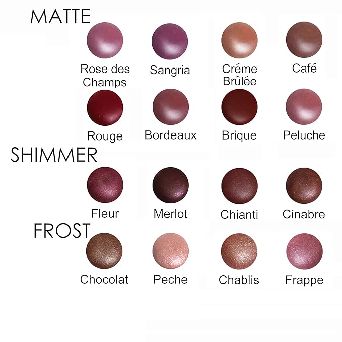 Lauren Brooke Cosmetiques Natural Lip Color, Lipstick (Fleur)