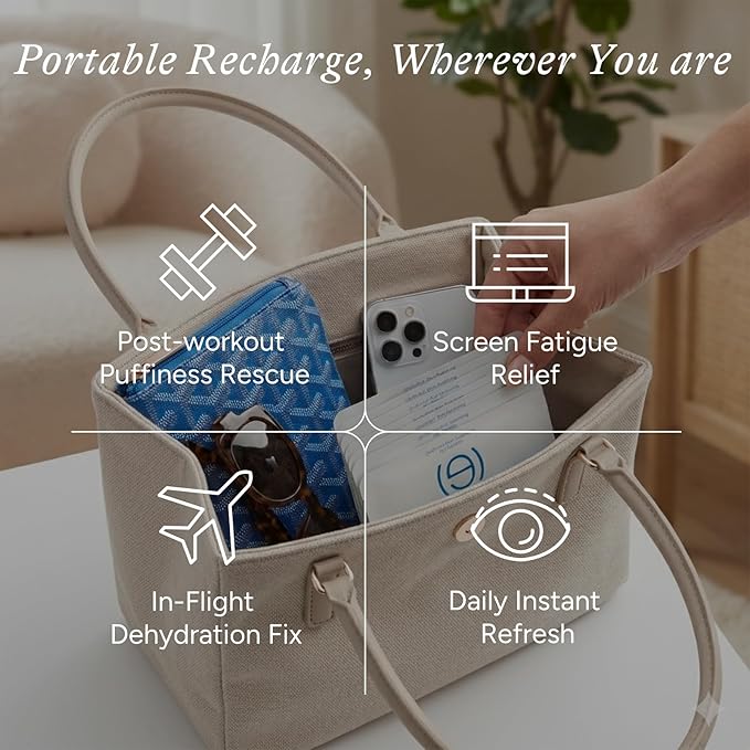 Caffeine & Hyaluronic Acid Under Eye Patches - 5 Pairs, 360° Coverage Targets Dark Circles, Puffy Eyes, Fine Lines & Eye Bags Hydrating Restoring Gel Eye Masks (PRO)