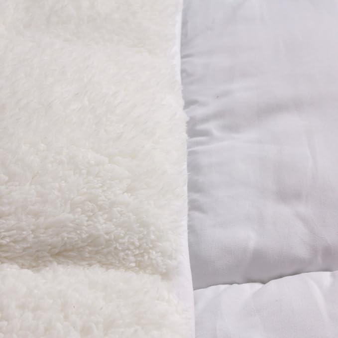 Body Linen 8 Pack - Abundance Deluxe Quilted Fleece Massage Table Pad Set. Includes Face Cradle Cover & Table Pad. Microfiber Fleece is Lint Free, Super Soft & Cushy