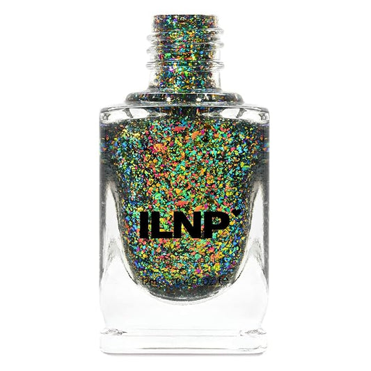 ILNP Ferris Wheel - Green, Gold, Blue, Red, Purple, Pink Ultra Chrome Flakie Nail Polish
