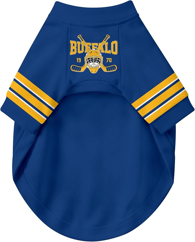 Buffalo Dog Clothes Personalized Pet T Shirt for Dogs Gift | Custom Name Number Jersey Style Pet Shirt for Dog