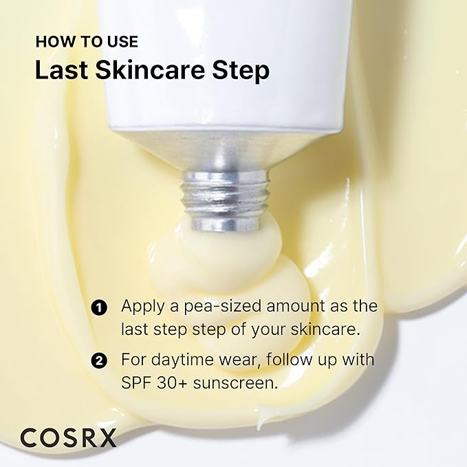 COSRX Retinol 0.1% Cream, 0.67 Oz, Anti-aging Eye & Neck Cream with Retinoid Treatment to Firm Skin, Reduce Wrinkles, Fine Lines, Signs of Aging, Gentle Daily Korean Skin Care