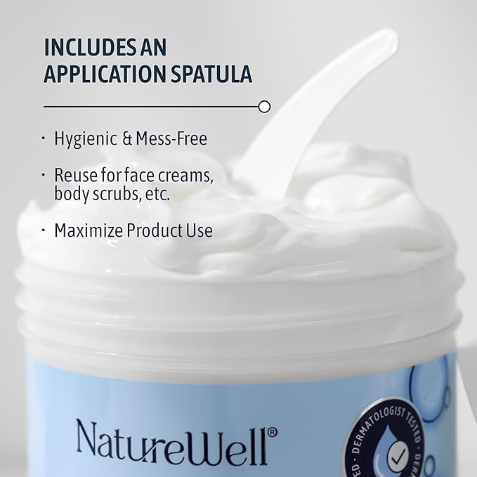 NATURE WELL Clinical Retinol Rejuvenate & Tone Moisture Cream for Face, Body, & Hands, Boosts Skin Firmness, Enhances Skin Tone, No Greasy Residue, 10 Oz