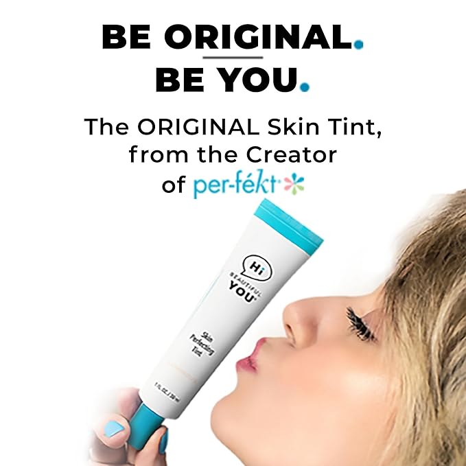 BE YOU SKIN | Skin Perfecting Tint | LUMINOUS, the ORIGINAL SKIN TINT from the Creator of perfekt!
