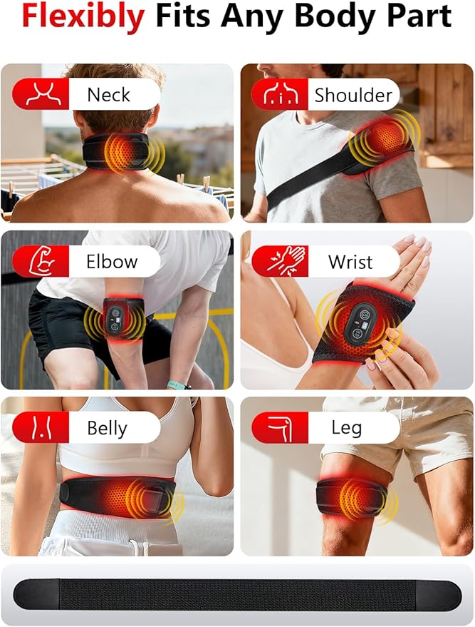 Red Light Therapy for Hand Wrist, 3000mAh Wireless Controller, Near Infrared Light Therapy Wrist Brace & Red Light Therapy Wrist Wrap Pad for Faster Recovery