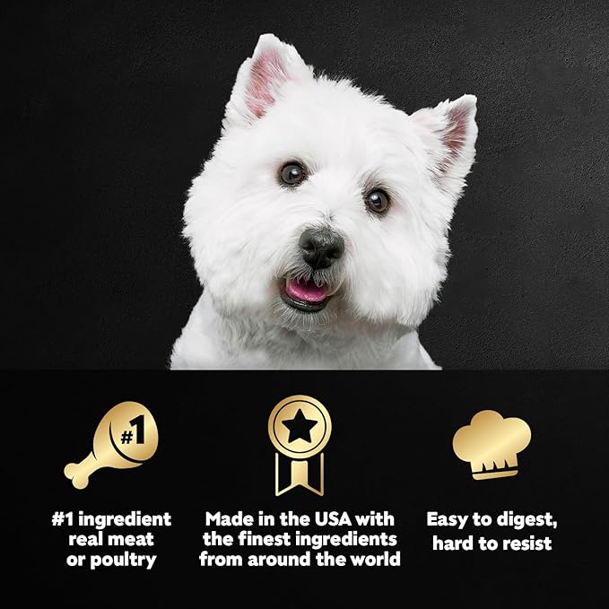 Cesar Classic Loaf in Sauce Wet Dog Food, Variety Pack, 3.5 oz, 60 Count | Made in USA, No fillers or artificial flavors, slow-cooked juicy texture, works as a meal or food topper, easy peel trays