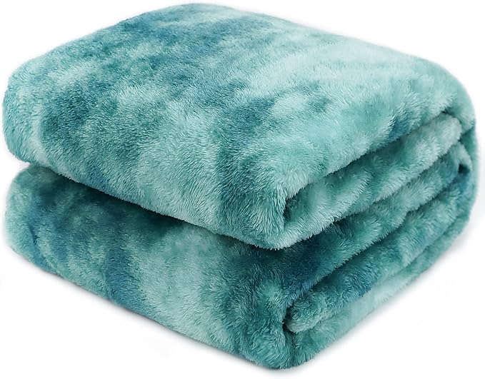 Plush Throw Blanket, Luxury Cozy Fleece Microfiber Cover for Sofa, Couch, Bed Styling, Soft Warm Lightweight Comfort Blanket, Modern Home Decor, Travel Camping Gifts