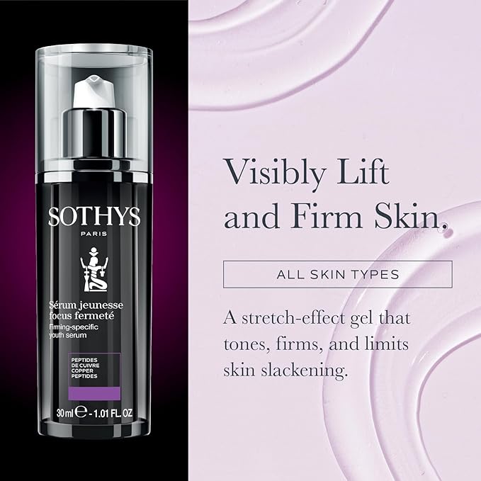 SOTHYS Firming Specific Youth Serum | Anti-Wrinkle Firming Treatment for Aging Skin | Aloe-Infused