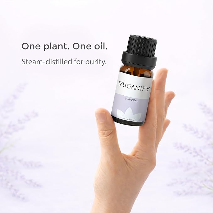 Lavender Essential Oil Pure & Undiluted – Premium Lavender Oil for Diffuser, Aromatherapy & Relaxation – Natural Lavender Essential Oil for Skin & Hair Care, 10 ml