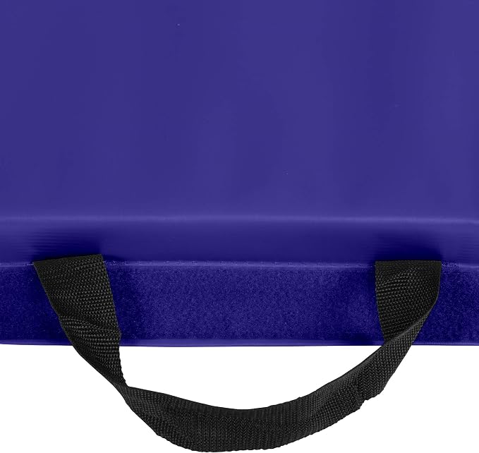 We Sell Mats - 4 ft x 6 ft x 2 - Personal Fitness & Exercise Mat for Home Workout - Lightweight and Folds for Carrying – All Purpose Gym Mat – Thick Mat for Yoga, Pilates, Stretches, Floor Exercises