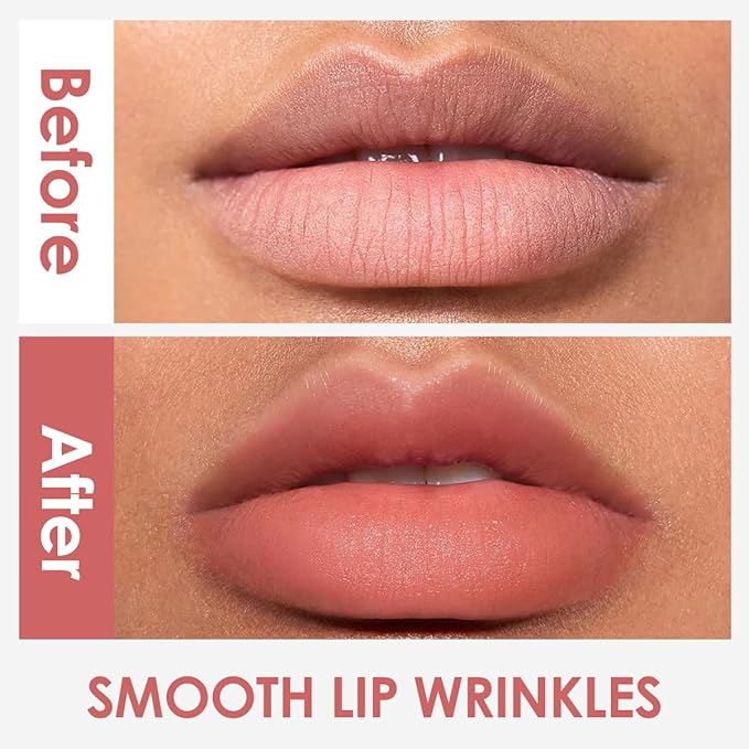 CARSLAN Hydrating Lip Serum Cream, Longlasting Moisturizing, Lightweight Lip Gloss, Semi-Matte Lipstick with Vitamin E, Crithmum Maritimum Essential oil, C206
