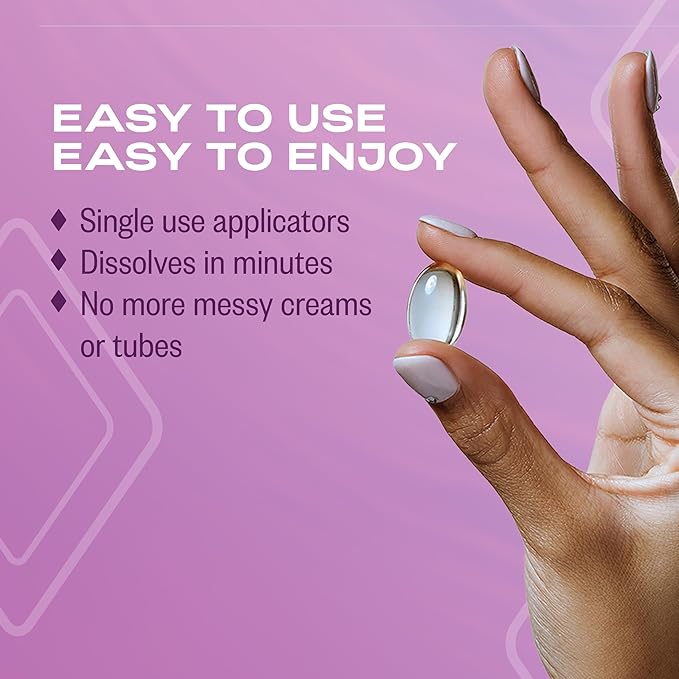 K-Y Personal Lubricant, Liquibeads Vaginal Moisturizer, 6 Bead Inserts and 6 Applicators to Supplement a Woman's Natural Moisture for Comfort and Sex (Packaging May Vary)