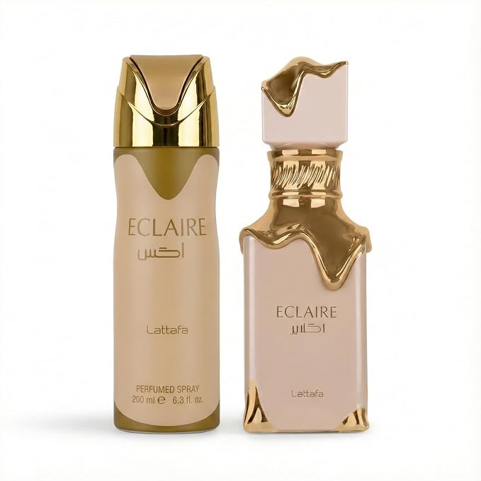 Lattafa Eclaire 2 Pcs Gift Set With 100ml EDP + 200ml Perfumed Spray