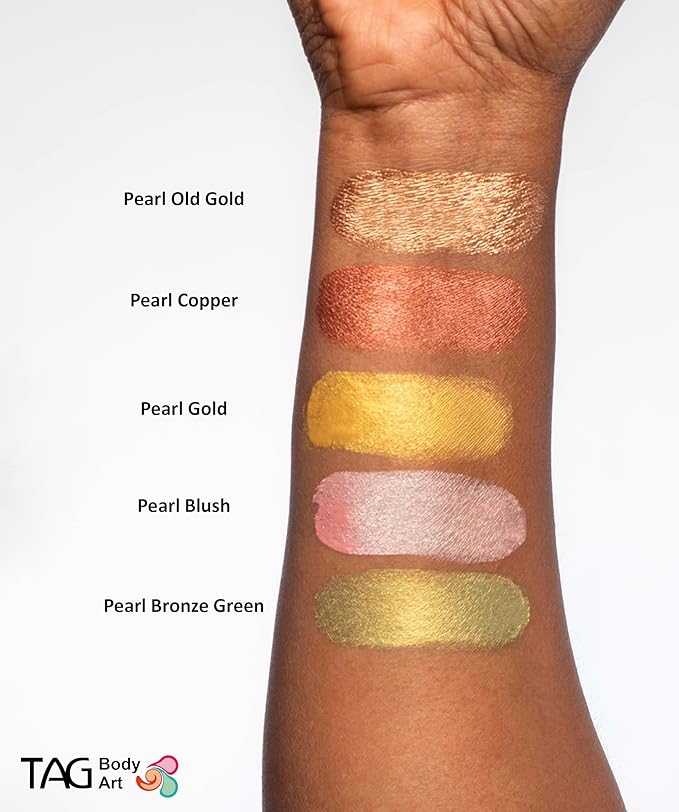 TAG Face and Body Paint - Pearl Old Gold 32gm