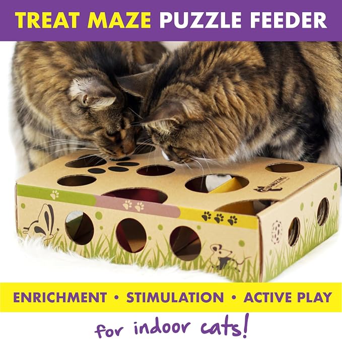 Cat Amazing Interactive Treat Maze and Puzzle CAT Toy