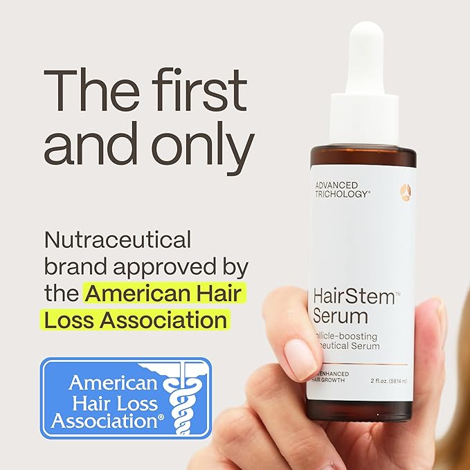 HairStem Follicle-boosting Triceutical Serum for Thicker Fuller Hair | Triple-Action, Multi-Zonal Topical Serum for Hormonal, Nutritional, and Inflammatory-Related Hair (Pack of 2)