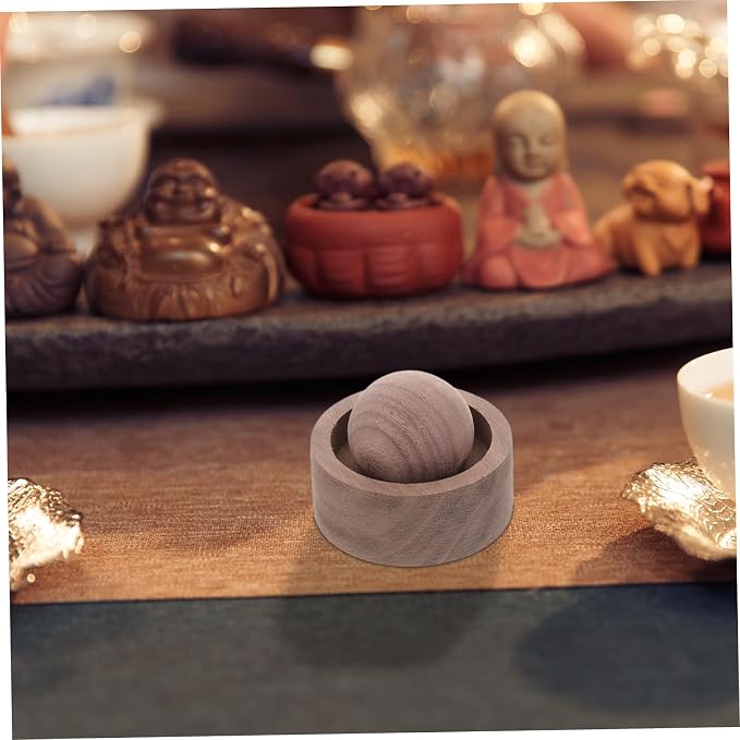 FRCOLOR Essential Oil Diffuser Indoor Fragrance Diffuser Portable Car Air Freshener Aromatherapy for Home Office Compact 1.96In Sphere