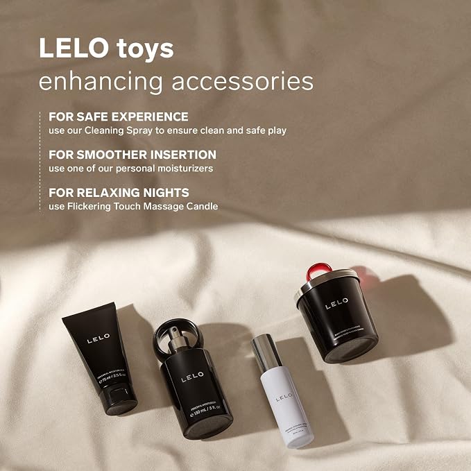 LELO Flickering Touch Massage Candle, Melts into Massage Oil, Scented Candle Body Massage Oil, Luxury Skin Treatment, Snow Pear & Cedarwood Scent (Pack of 2)