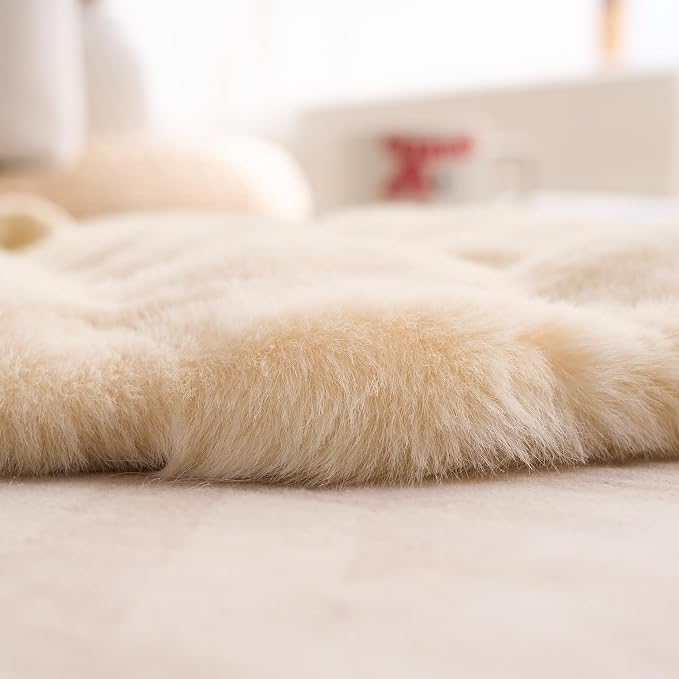 SHENGOCASE Pet Cushion Pad, Faux Fur Dog Cat Kneading Pillow, Crate Bed Insert, 16 Inches, 2-Pack