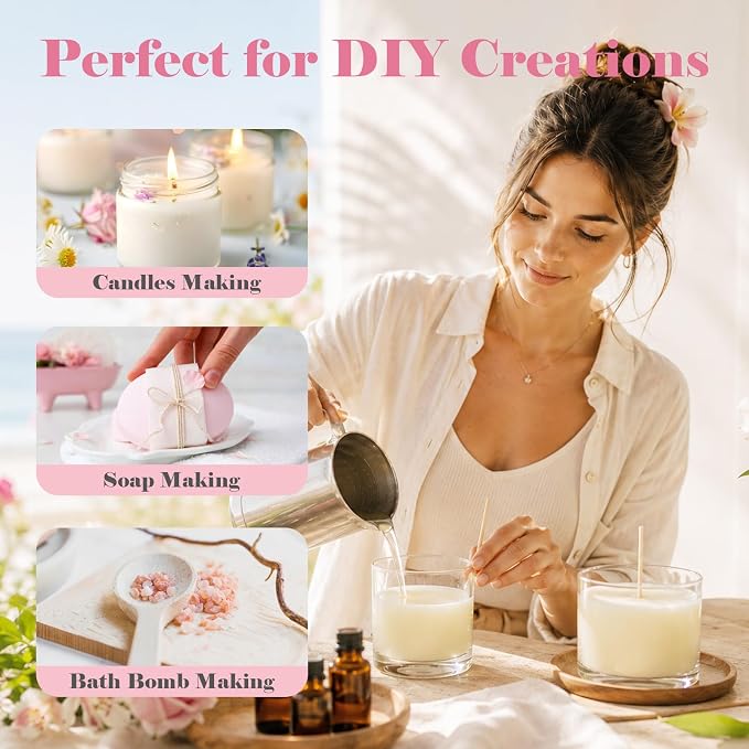 AmaKane Cherry Blossom Essential Oil for Diffusers for Home, Floral Fragrance Oil for Candle Making, Premium Cherry Blossom Aromatherapy Oil, DIY Soap Making Scents, 30ml
