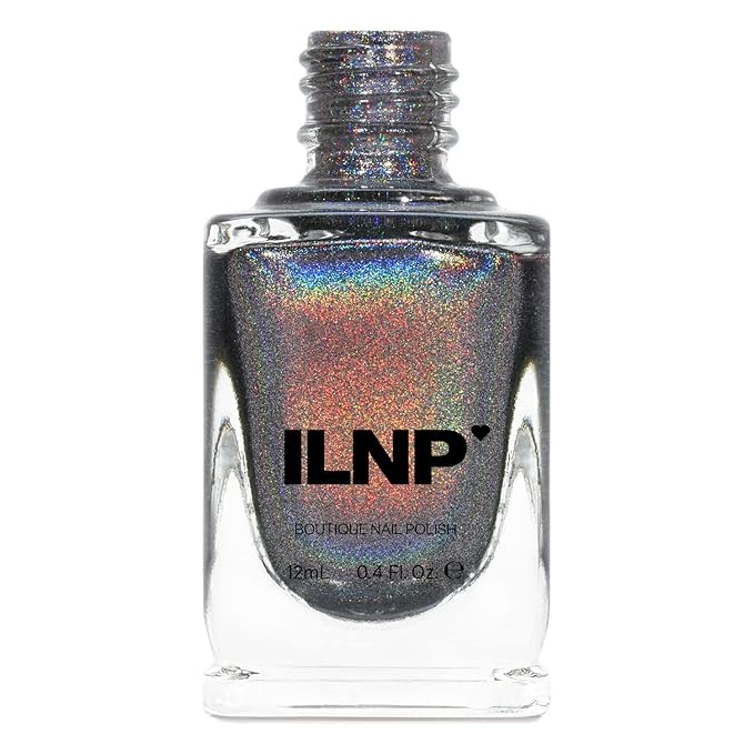 ILNP Sticks And Stones - Gauntlet Grey Ultra Holographic Nail Polish