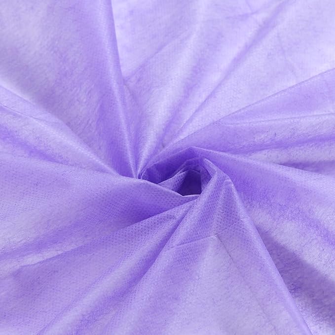 200PCS Purple Disposable Bed Sheets 31" x 71" Massage Table Sheets Non Woven Fabric SPA Bed Cover Breathable for Massage Beauty Tattoos