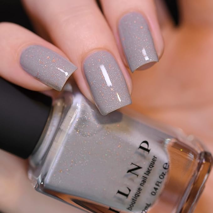 ILNP Tombstone - Bone Grey Holographic Nail Polish