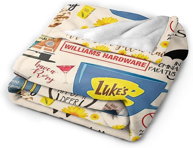 Soft Anti-Pilling Fleece Flannel Blanket, Cozy and Warm Throw Blanket for Sofa, Bed, Camping, Hypoallergenic & Wrinkle Resistant (80"x60")
