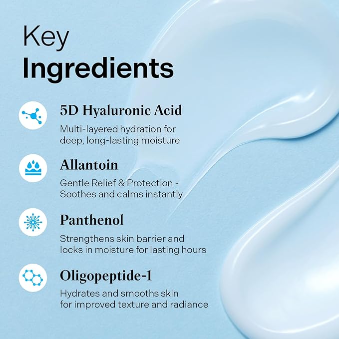 Torriden DIVE IN Cream 80ml (2.71 fl. oz.) | Facial Moisturizer for Sensitive, Oily Skin | Lightweight and Moistrul Creamy Texture | Hyaluronic Acid Cream, Allantoin