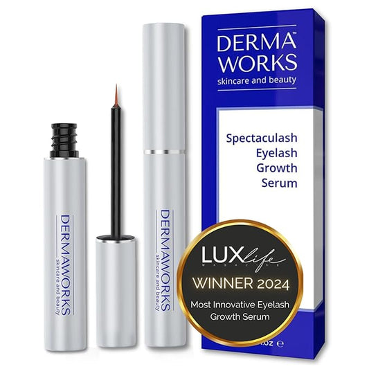SPECTACULASH LASH SERUM for Eyelash Growth - Eyelash Serum to Grow Lashes - Suero para Pestañas Crecimiento - Lash Conditioner for Growth & Volume Lashes - Sérum para Pestañas by DERMAWORKS