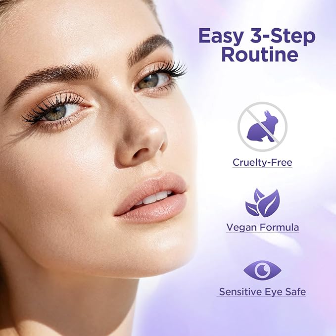 Lash Serum | Advanced Eyelash Growth Formula with Nourishing Botanical Extracts, Gentle Eye Treatment for Longer, Fuller & Thicker Natural Lashes, Vegan & Cruelty-Free