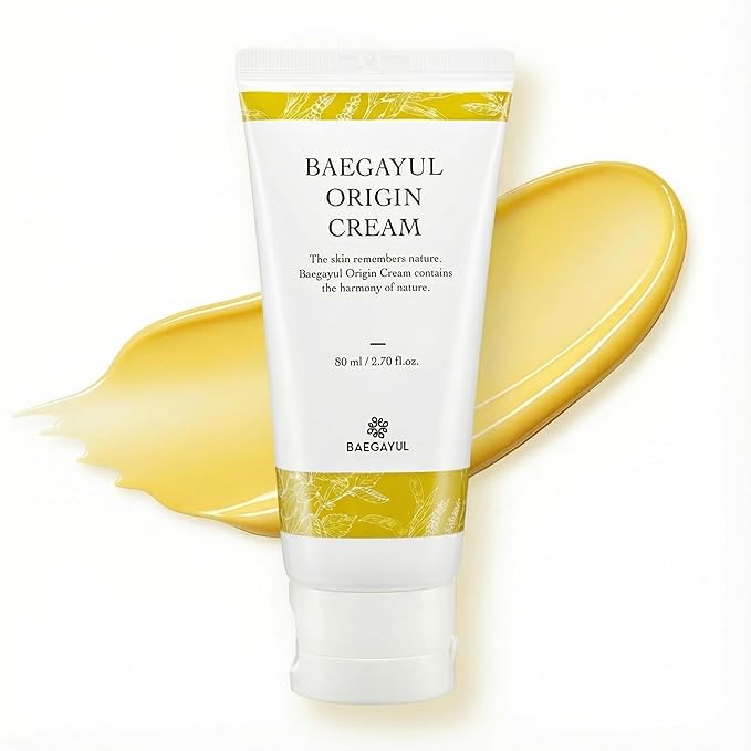 ORIGIN Face Moisturizer Cream - Korean Daily Moisturizer with Propolis & Coix Seed Extract complex - Deep skin Hydration & Soothing for Dry, Sensitive Skin [ 2.71 fl oz ]