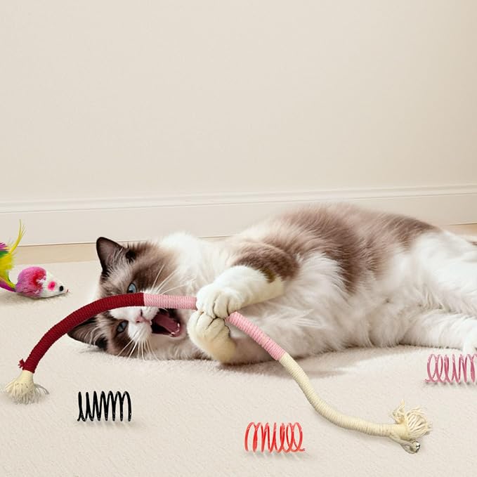 Cat Toys for Indoor Cats, 36 Pack Interactive Cat Toy Set