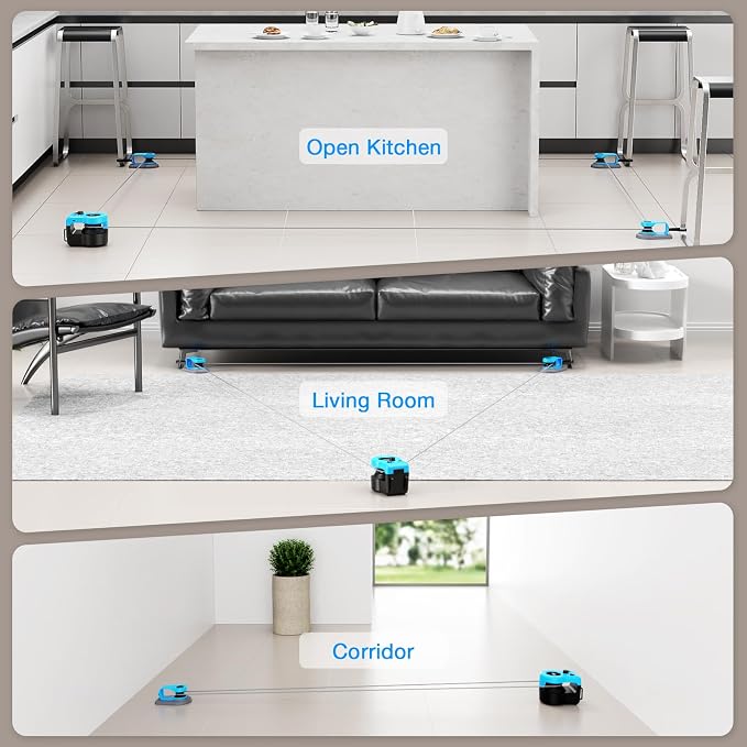 Interactive Cat Toy for Indoor Cats with Remote-Sky Blue
