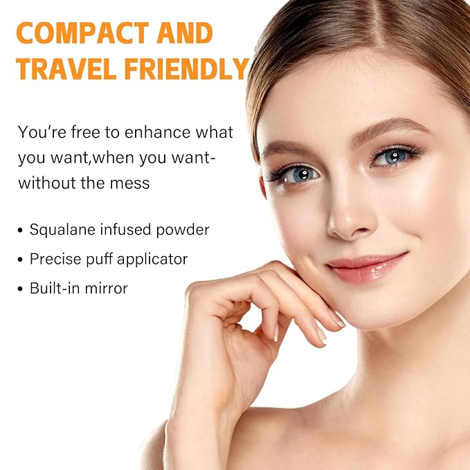 Root Touch Up Instantly Gray Hair Coverage Hairline Powder, Dark Brown, for Women Men, Hair Fibers For Thinning Hair