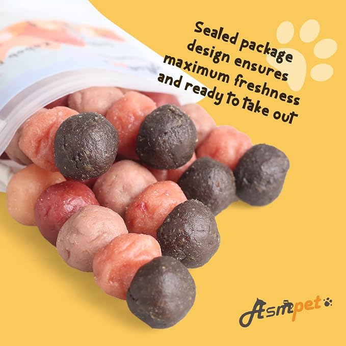 Dog Treats Chews, Multi-Flavor Dog Kabob Snacks Rawhide Sticks | Made with Chicken, Duck, Salmon, Rabbit and Beef Small Medium Large Dogs
