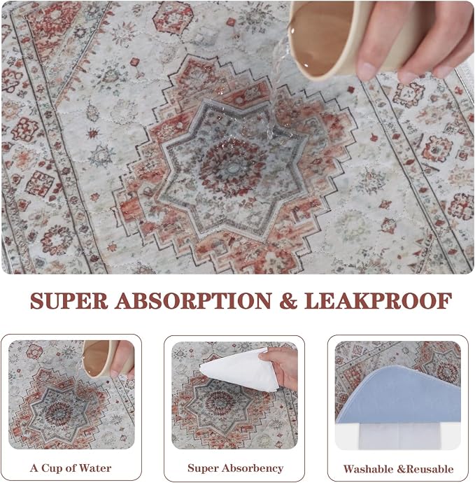 Washable Pee Pads, Super Absorbent Puppy Pads, 2 Pack 18"x24" | Reusable Dog Training Pads, Leakproof With Waterproof Non-Slip Backing For Crates, Floors, Indoor Potty & Furniture