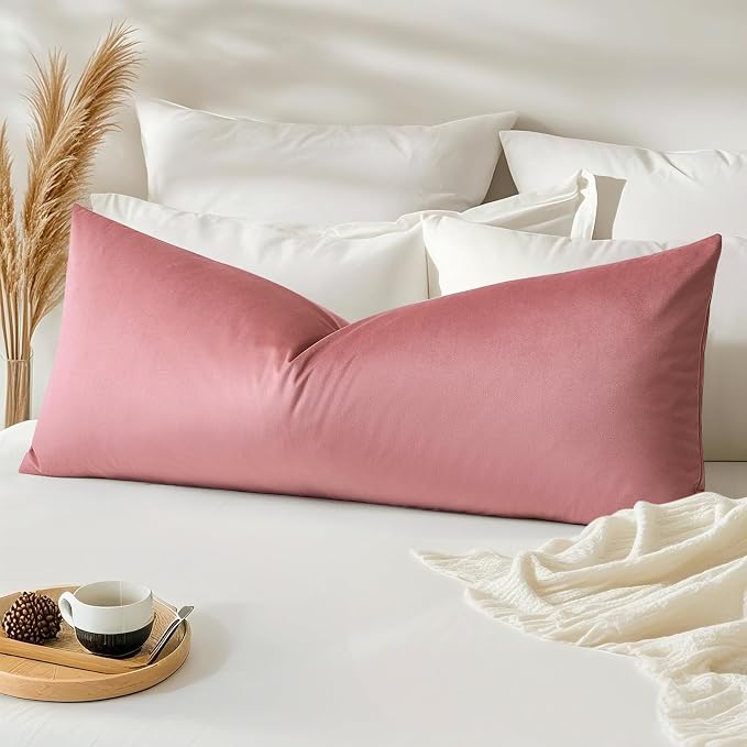 Artscope Luxury Velvet Lumbar Pillow Cover Super Soft Decorative Rectangle Throw Pillow Covers Case Cushion Covers for Sofa Couch Bedroom Car Decor 14x36 Inch Jam