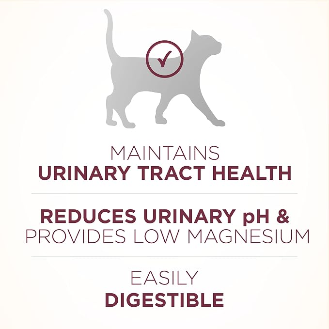Purina ONE High Protein Urinary Tract Health Dry Cat Food, 3.5 lb Bag | Made with real chicken, no artificial flavors or colors. Low-magnesium formula balances pH and boosts immune defense