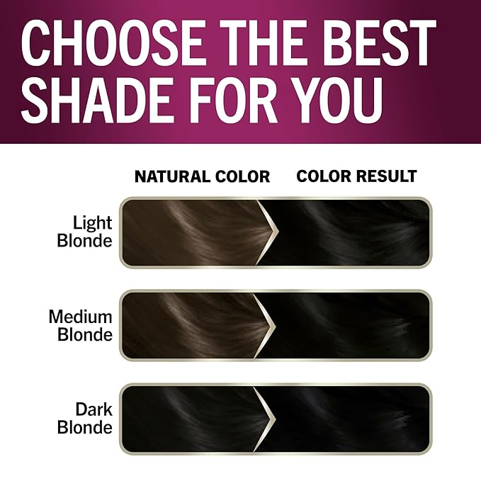 Schwarzkopf Keratin Permanent Hair Dye Cream, 1.2 Jet Black, Professional Quality Color for Up to 100% Gray Coverage, Bond Enforcing System