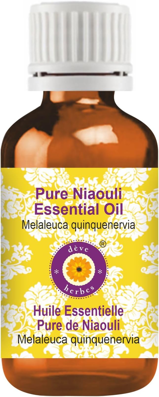 dève herbes Niaouli Essential Oil (Melaleuca quinquenervia) Pure | Non-Sticky | Non-Greasy | Lightweight | Men & Women | All Skin Types | Steam Distilled 15ml (0.5 oz)