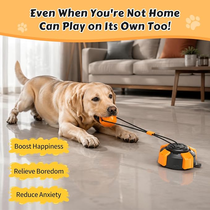 Interactive Dog Toys Tug of War Toys for Aggressive Chewer