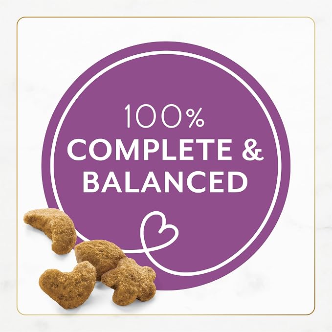 Fancy Feast Purina Farm-Raised Chicken & Turkey Dry Cat Food, 7 lb. Bag | Crisp morsels for a crunchy texture that cats love, 100 percent complete and balanced nutrition for all life stages