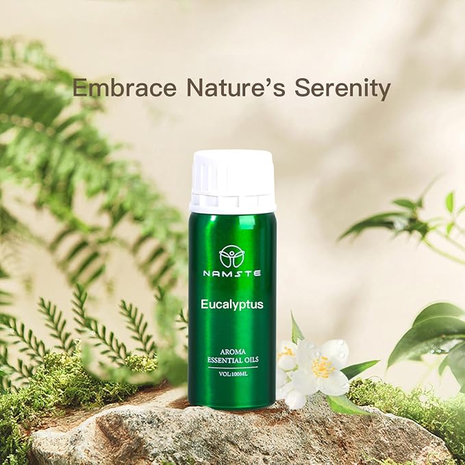 Eucalyptus Essential Blends Oil for Diffuser - House Fragrance Oil, Liquid Air Freshener 3.38 Fl Oz Humidifier Essential Oils for Office and Living Room