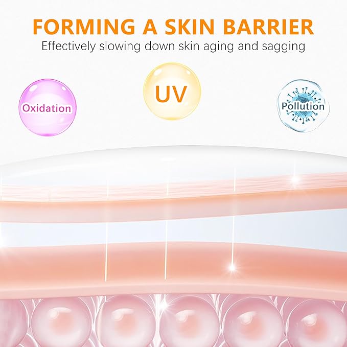 Super Vitamin C Serum for Women over 70 With Hyaluronic Acid, Reduce Wrinkle, Hydrates, Firms, Lifts, Anti Aging Serum for Dark Spots, Wrinkles, DullSkin, 1 fl.oz.