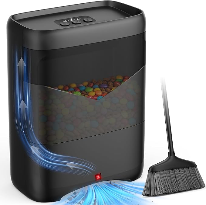 Touchless Vacuum Automatic Dustpan, Bagless, 20Kpa Suction & Auto Sensors