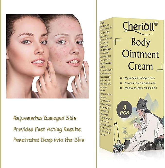 Face Cream, Moisturising Cream, Body and Face Moisturizer for Dry Skin,5pcs