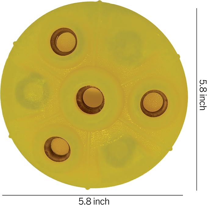 Starmark Treat Ring FlexGrip UFO Chew Toy For Large Dogs over 40 pounds