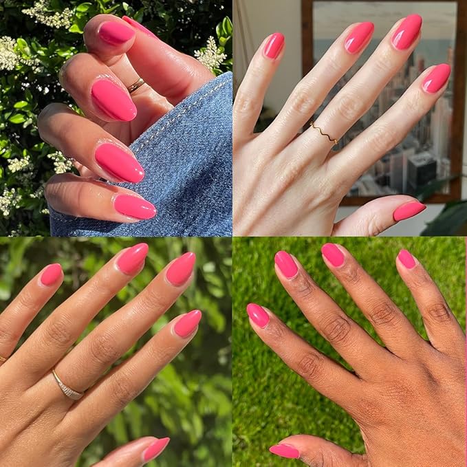 Olive & June Long Lasting Nail Polish | Spring Pastel Nails | Gel-Like Finish No Lamp Needed | Lasts up to 10 days | 15-Free Vegan & Cruelty-Free Chip-Resistant | Maine Character Energy Lobster Red