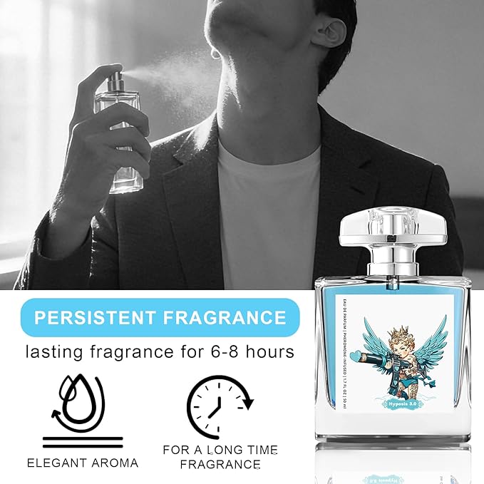 EDP Hypnosis 3.0 Cologne for Men, Upgrading Pheromone Cologne for Men, Real pheromone perfume，Enhance Attraction，A Truly Pheromone Cologne Designed Specifically For American Men 1.7 OZ